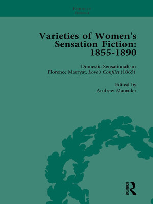 cover image of Varieties of Women's Sensation Fiction, 1855-1890 Vol 2